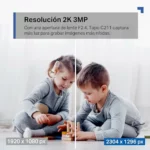 Cámara de seguridad Tapo C211 2K con giro 360° C211-2K