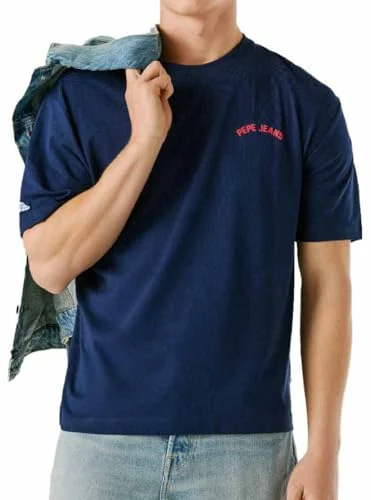 Camiseta Pepe Jeans Gideon azul marino para hombre