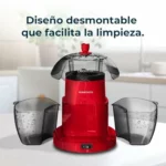 Cecotec Fun&Taste P'Corn Lotus, palomitero 1200 W con 4 recipientes