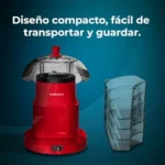 Cecotec Fun&Taste P'Corn Lotus, palomitero 1200 W con 4 recipientes