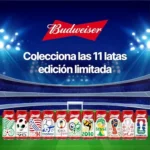 Cerveza Budweiser edición limitada en lata coleccionable Pack 10 x 44 cl 10X44