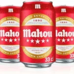Cerveza Mahou 5 Estrellas pack de 12 latas de 33 cl