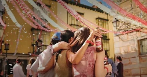 Cerveza Mahou 5 Estrellas pack de 12 latas de 33 cl
