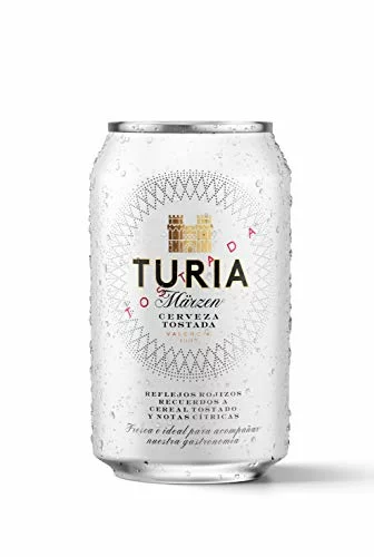 Cerveza Tostada Turia Märzen, Pack de 12 Latas 33cl