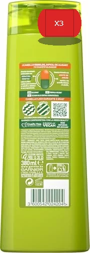 Champú Garnier Fructis Hidraliso 360 ml, pack 3×2 por 5,62 euros
