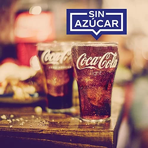 Coca-Cola Light sin azúcar pack de 24 latas de 330 ml