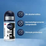 NIVEA MEN Black & White Invisible Original Roll-on Pack 6 x 50 ml 72H