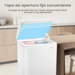 COMFEE' RCC146WH2EU(E) Congélateur coffre autonome, 143L, Blanc