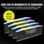 CORSAIR Vengeance RGB DDR5 8GB (1 x 8GB) hasta 5200MHz Intel RAM