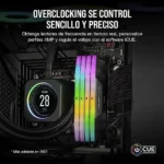 CORSAIR Vengeance RGB DDR5 8GB (1 x 8GB) hasta 5200MHz Intel RAM