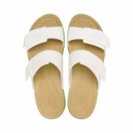 Crocs Brooklyn Buckle Low sandalias mujer Tiza Bronceada 38/39 EU 29x28