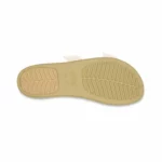 Crocs Brooklyn Buckle Low sandalias mujer Tiza Bronceada 38/39 EU 29x28