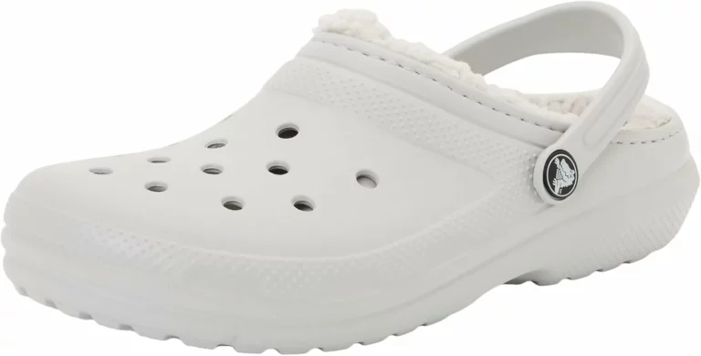 Crocs Classic Lined Clog K unisex infantiles, Atmósfera, 30/31 EU
