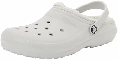 Crocs Classic Lined Clog K unisex infantiles, Atmósfera, 30/31 EU