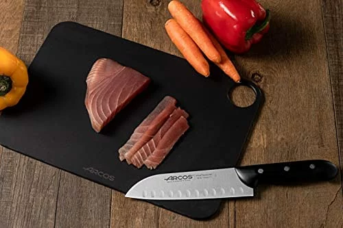 Cuchillo santoku Arcos Serie Maitre de acero Nitrum 17cm