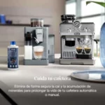 Descalcificador De'Longhi EcoDecalk Plus para cafetera, 6 dosis DLSC506