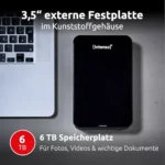 Disco duro externo Intenso de sobremesa 6 TB