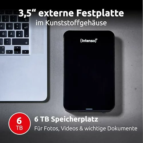 Disco duro externo Intenso de sobremesa 6 TB