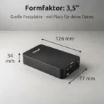 Disco duro externo Intenso de sobremesa 6 TB