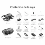 DJI Avata Pro-View Combo con vídeo 4K y mando de movimiento