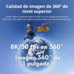 DJI Osmo 360 Pack Vortex con asa rotativa