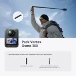 DJI Osmo 360 Pack Vortex con asa rotativa