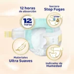 Dodot Sensitive talla 1 pack mensual con toallitas gratis