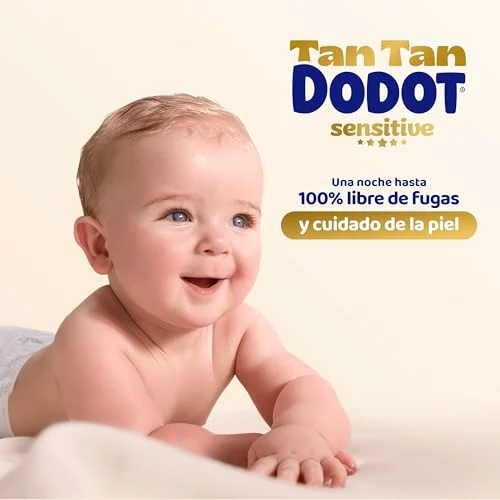 Dodot Sensitive Talla 6 +13 kg, 111 pañales y 4 pants