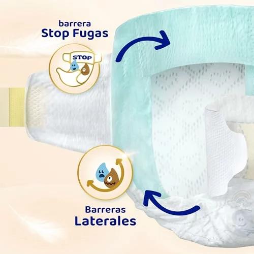 Dodot Sensitive Talla 6 +13 kg, 111 pañales y 4 pants