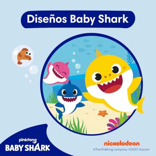Dodot Splashers Baby Shark talla 5-6, 80 pañales bañador para bebé 14KG