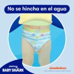 Dodot Splashers Baby Shark talla 5-6, 80 pañales bañador para bebé 14KG