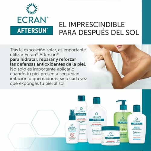 Ecran Aftersun leche hidratante reparadora Aloe Vera 200 ml (Ahorros Llévate 3 por el precio de 2) por 10,00 euros