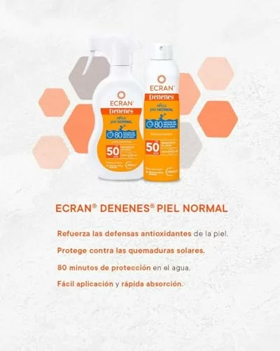 Ecran Denenes Leche Protectora SPF50+ Spray 270 ml (Llévate 3 por el precio de 2) por 23,24 euros