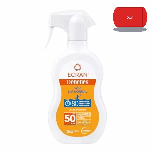 Ecran Denenes Leche Protectora SPF50+ Spray 270 ml (Llévate 3 por el precio de 2) por 23,24 euros