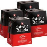 Estrella Galicia Especial cerveza lager pack 24 botellas de 25 cl