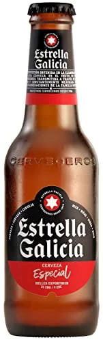 Estrella Galicia Especial cerveza lager pack 24 botellas de 25 cl