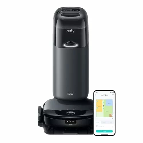 eufy Omni S1 robot aspirador con fregona HydroJet y estación todo en uno