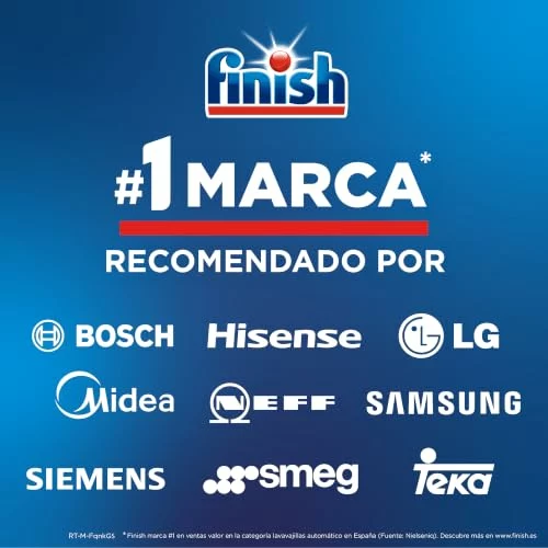 Finish Powerball All in 1, pack ahorro de 104 pastillas