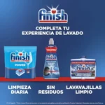 Pastillas Finish Powerball Ultimate Infinity Shine para lavavajillas, 80 unidades