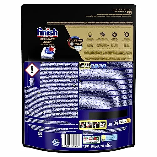 Finish Ultimate Plus Infinity Shine pastillas lavavajillas 73 unidades