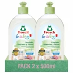 Frosch Baby detergente ecológico para biberones y chupetes, pack 2 x 500 ml