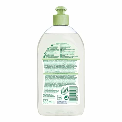 Frosch Baby detergente ecológico para biberones y chupetes, pack 2 x 500 ml