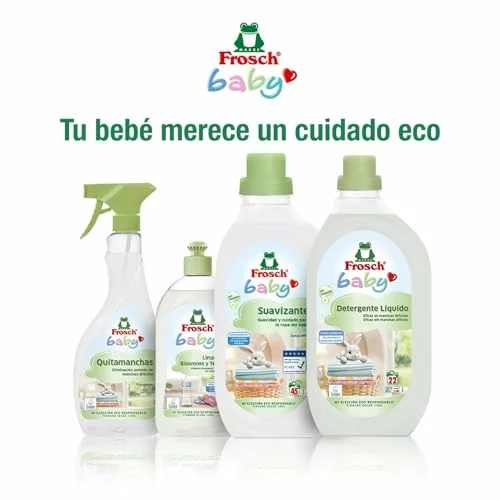 Frosch Baby detergente ecológico para biberones y chupetes, pack 2 x 500 ml