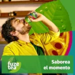 Fuze Tea té verde maracuyá bajo en calorías, pack 6 x 1,5 L