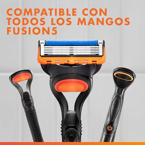 Gillette Fusion5 cuchillas de afeitar para hombre, pack de 16