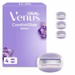 Gillette Venus Comfortglide Breeze recambios de afeitar mujer, pack 4