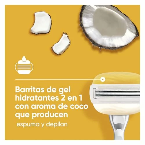 Gillette Venus Pro ComfortGlide maquinilla femenina con 6 recambios