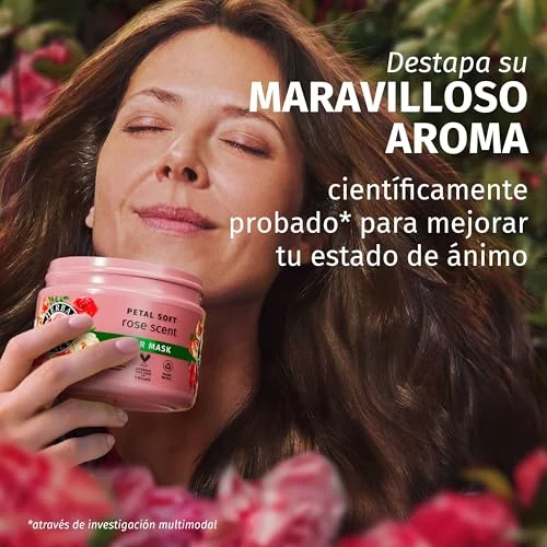 Herbal Essences Mascarilla Suavidad con Aroma a Rosas 500 ml 3×2 500ML (Ahorros Llévate 3 por el precio de 2)