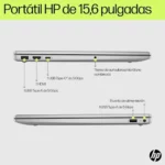 HP 15-fd0374ns portátil de 15,6" FHD con Intel N100 8GB 256GB
