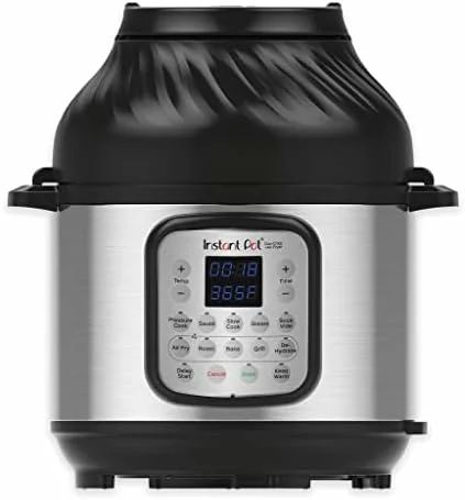 Instant Pot Duo Crisp + Air 11 en 1 multicocina 5,7 l de acero